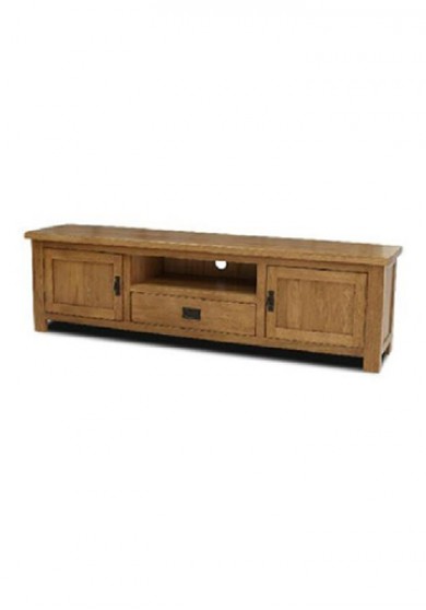 Drake TV Cabinet  W150cm - Solid Oak